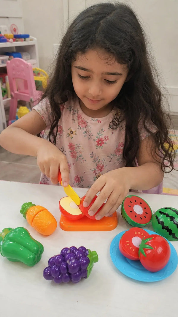 Chop Chop Kitchen Criativae - Cuttable Play Food Set for Kids
