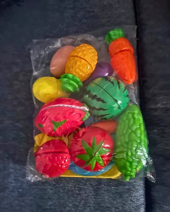 Chop Chop Kitchen Criativae - Cuttable Play Food Set for Kids