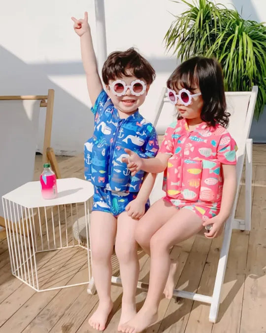 FloatSuit Criativae - Kids Swimsuit with Built In Float Panels