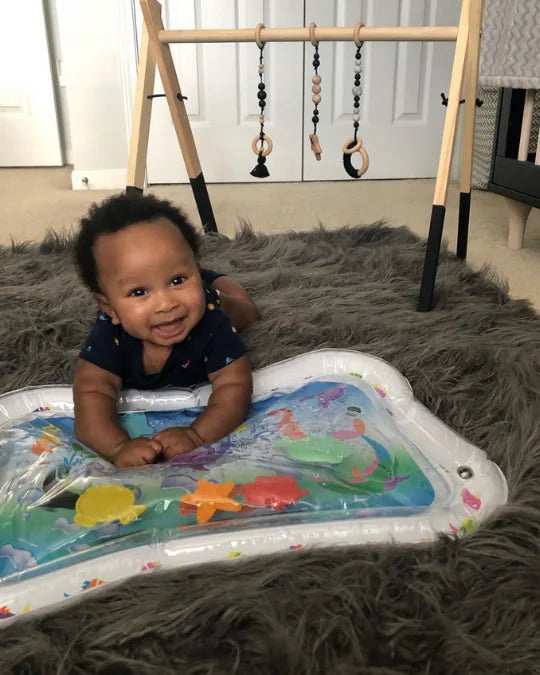 Water Play Mat Criativae - Inflatable Tummy Time Sensory Mat