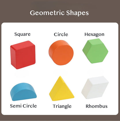 Set van 6 Montessori individuele slotboxen