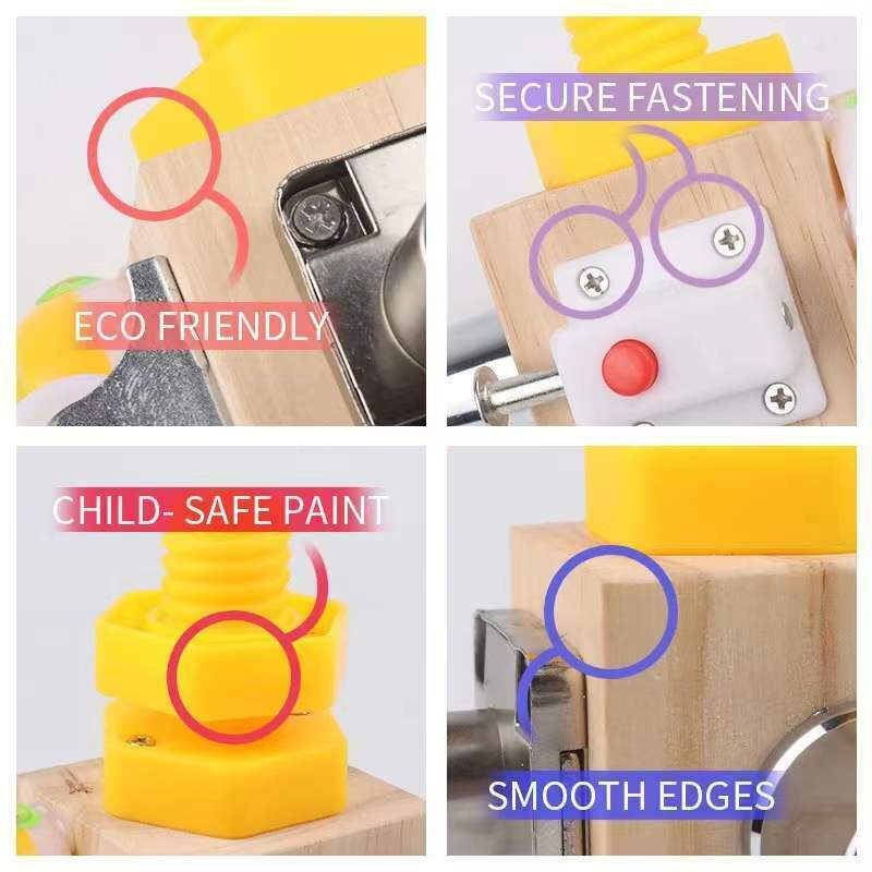 Montessori Fidget Cube Drukbord