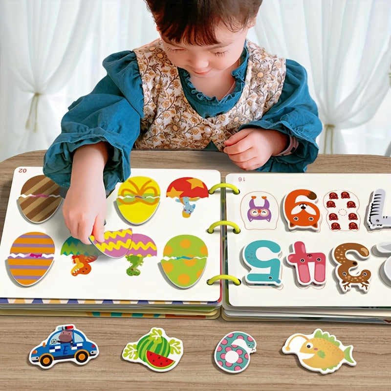 Educational Activity - Busy Book for Teens – Puzzles, Stickers & Skill-Building Fun