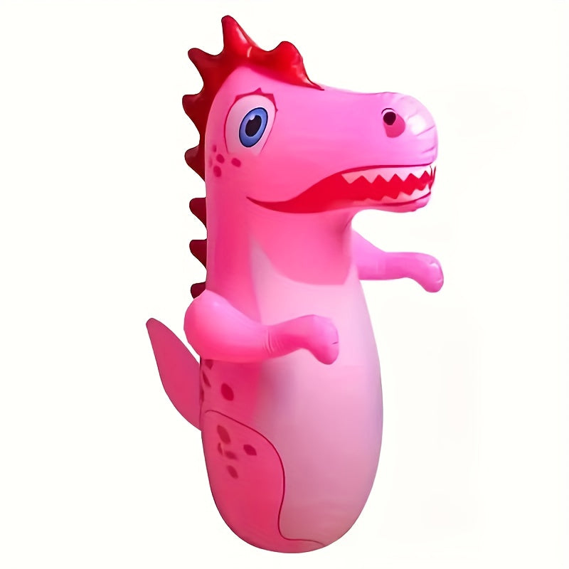 Aufblasbarer Dinosaurier-Boxsack – Lustiges Tumbler-Spielzeug für Kinder