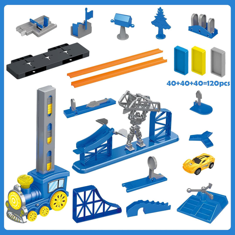 Domino Chain Reaction Adventure Track Set