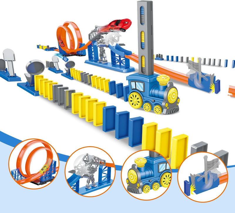 Domino Chain Reaction Adventure Track Set