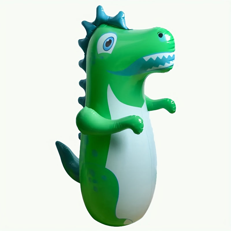 Aufblasbarer Dinosaurier-Boxsack – Lustiges Tumbler-Spielzeug für Kinder