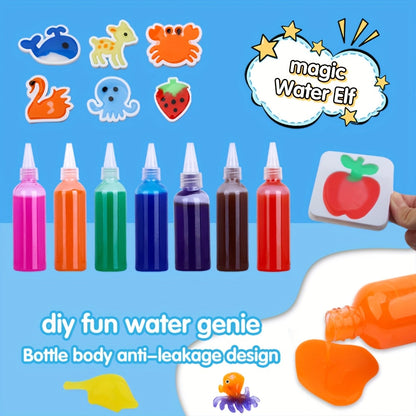 Magic Water Elf Gel Toy Set – DIY Art Kit with Molds & Color Gel