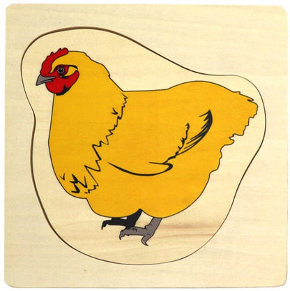 Montessori Layered Puzzles: Animal Life Cycles