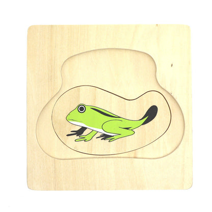 Montessori Layered Puzzles: Animal Life Cycles