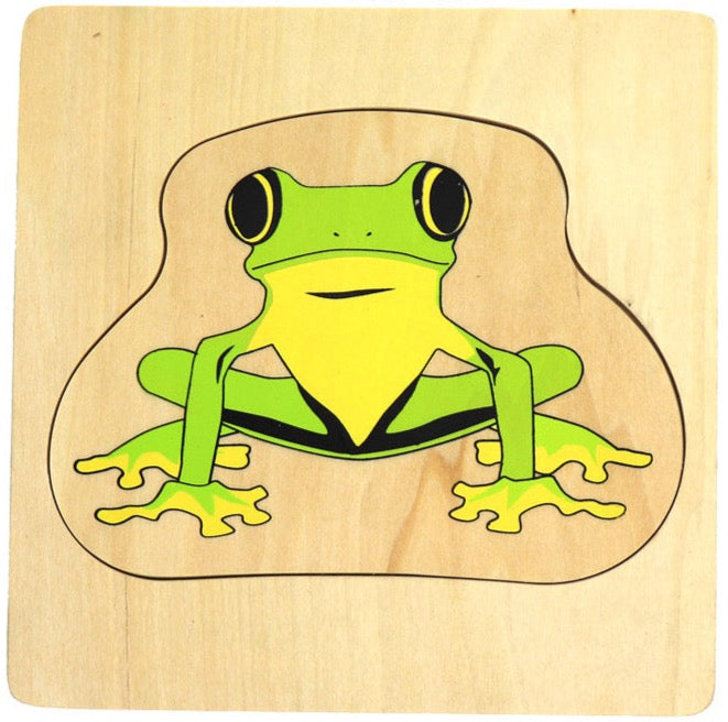 Montessori Layered Puzzles: Animal Life Cycles