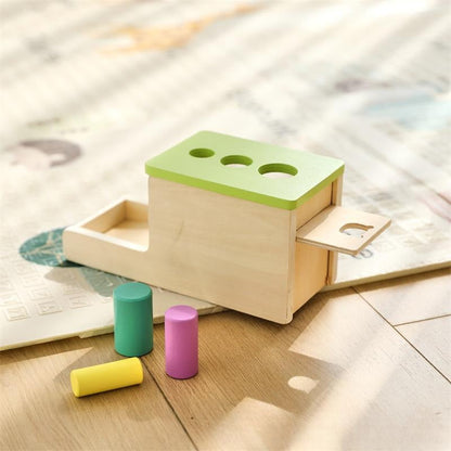 Montessori Visual Tracking Box für Objektpermanenz