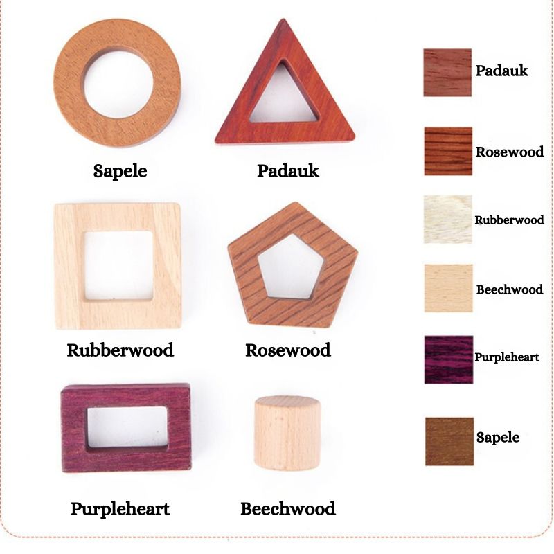 Deluxe Natural Wooden Learning Toy Collection