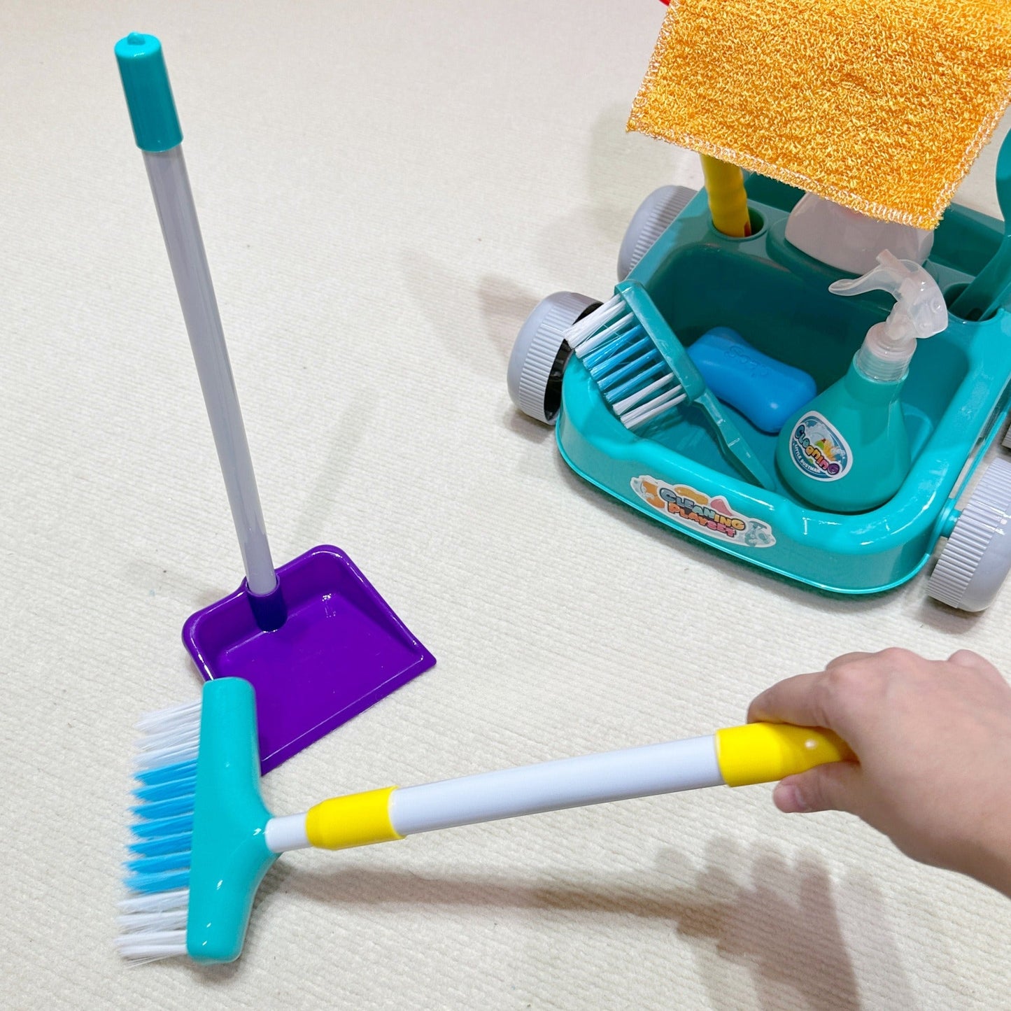 Mini Helper Cleaning Trolley Set