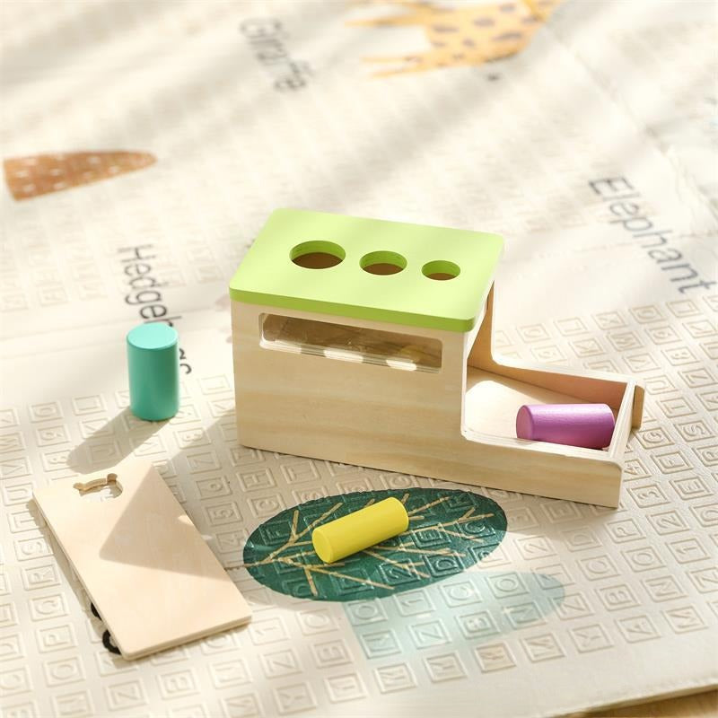 Montessori Visual Tracking Box für Objektpermanenz