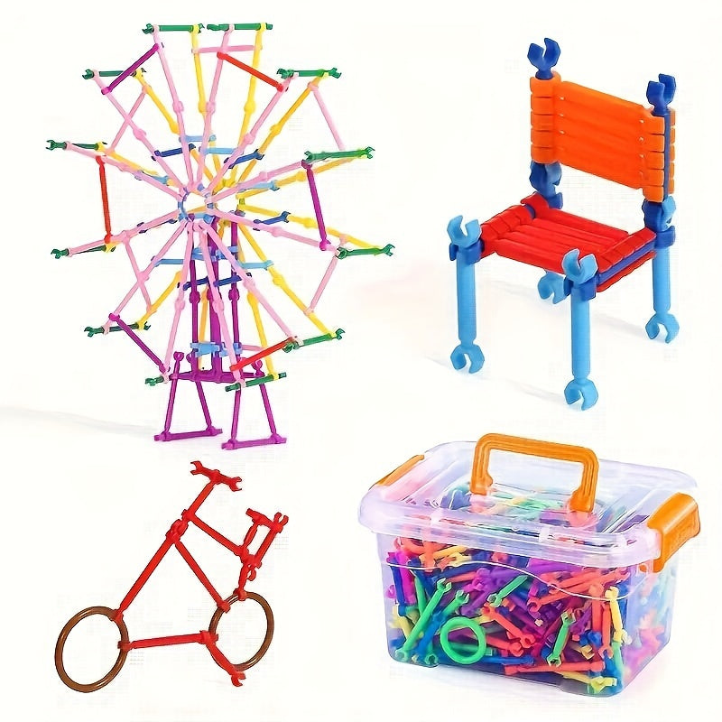 Magic Wand Building Block Set – 200pcs Creative Construction Toy for Kids, Party Gift
