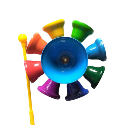 8-Glocken-Xylophon-Rad für Dreh- und Spielspaß