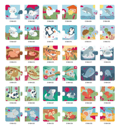 Tier-Puzzle-Sets
