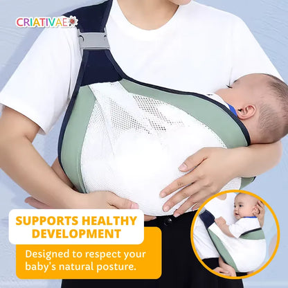 Ergonomic Baby Carrier for Newborns – Comfort, Safety & Hands-Free Bonding | CRIATIVAE