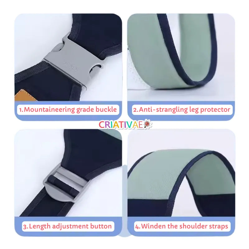 Ergonomic Baby Carrier for Newborns – Comfort, Safety & Hands-Free Bonding | CRIATIVAE