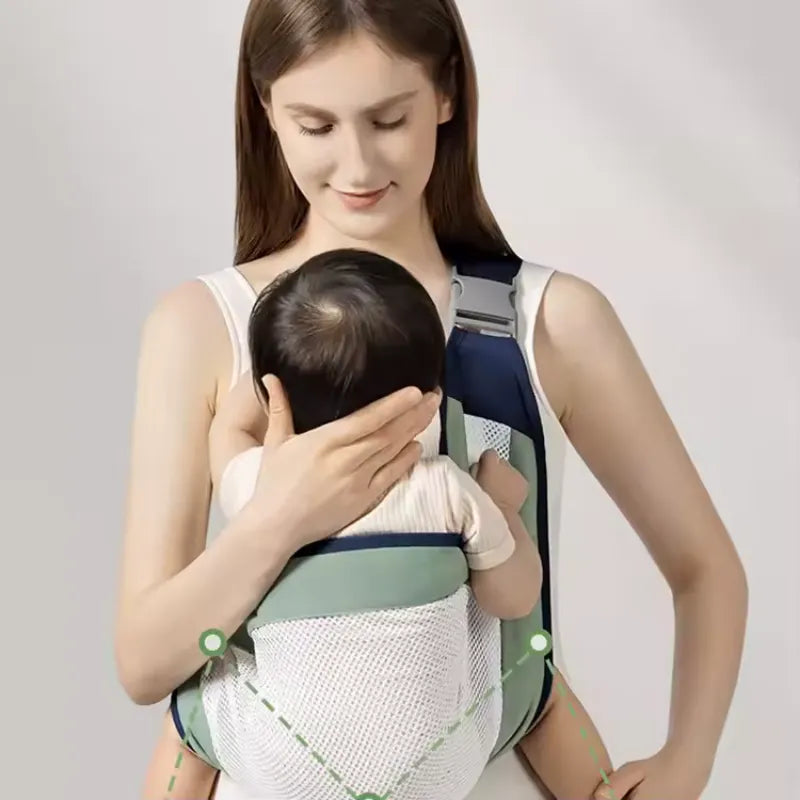 Ergonomic Baby Carrier for Newborns – Comfort, Safety & Hands-Free Bonding | CRIATIVAE