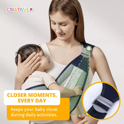 Ergonomic Baby Carrier for Newborns – Comfort, Safety & Hands-Free Bonding | CRIATIVAE