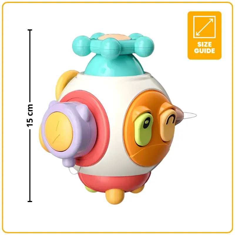 Montessori Sensory Activity Cube for Babies | CRIATIVAE