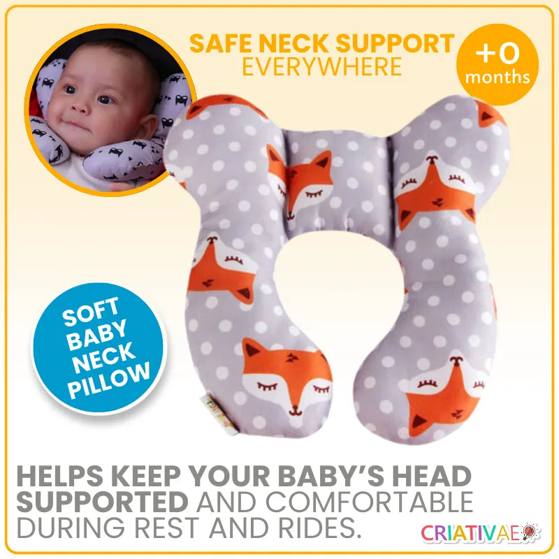 Ergonomic Neck Support Pillow for Babies | CRIATIVAE