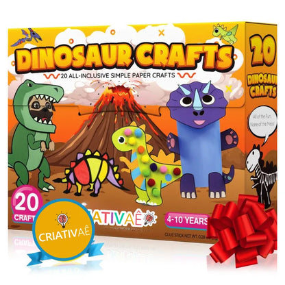 Creative Box – 20 Paper Craft Activities for Kids | Educational Arts & Crafts Kit by CRIATIVAE
