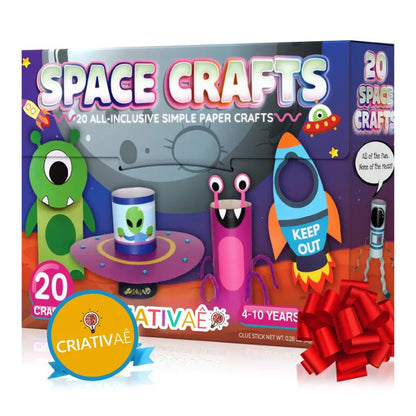 Creative Box – 20 Paper Craft Activities for Kids | Educational Arts & Crafts Kit by CRIATIVAE