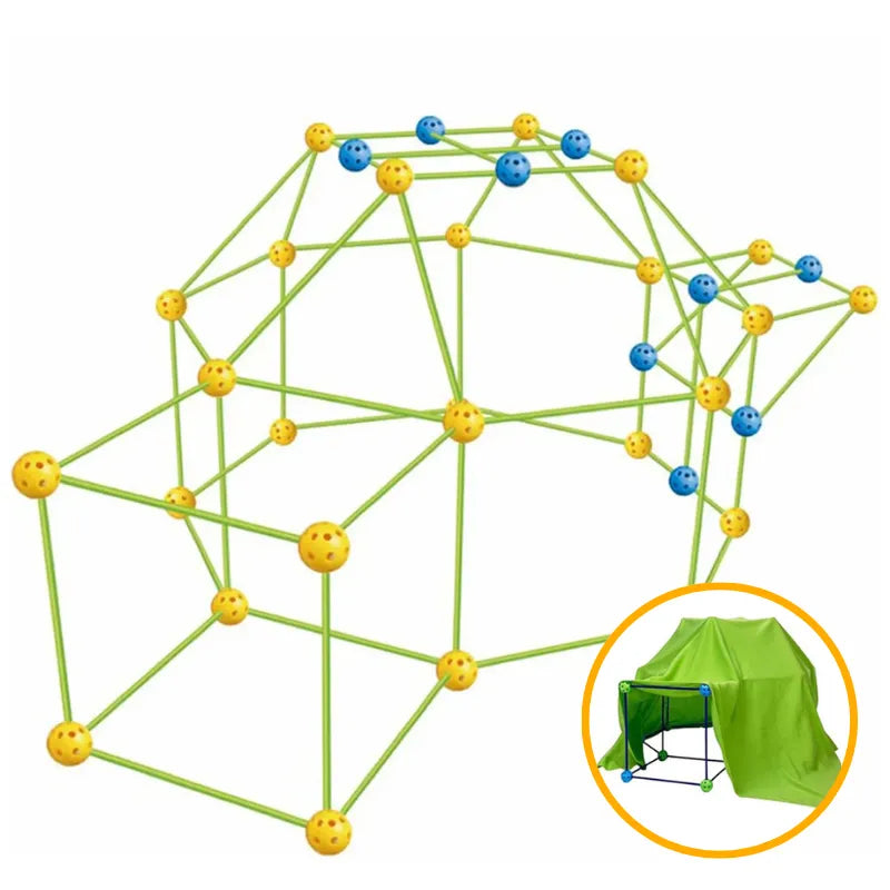 Build It Construction Set for Kids – 65-Piece STEM Building Toy for Creativity, Motor Skills & Early Engineering Learning | CRIATIVAE