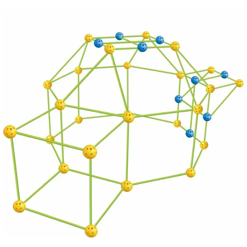 Build It Construction Set for Kids – 65-Piece STEM Building Toy for Creativity, Motor Skills & Early Engineering Learning | CRIATIVAE