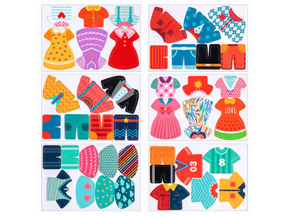 Montessori Dress-Up and Peg Play Set for Enhancing Creative Skills