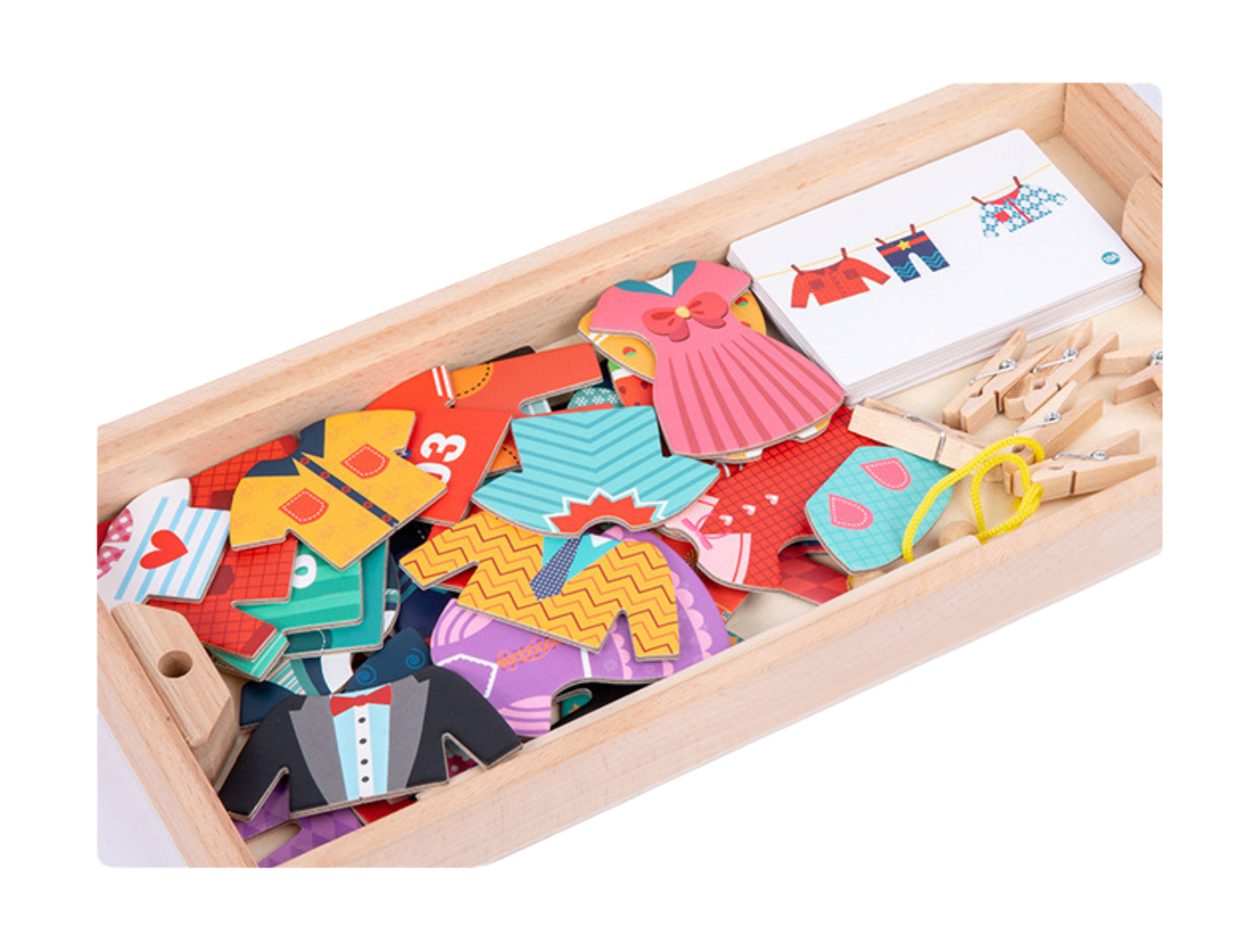 Montessori Dress-Up and Peg Play Set for Enhancing Creative Skills
