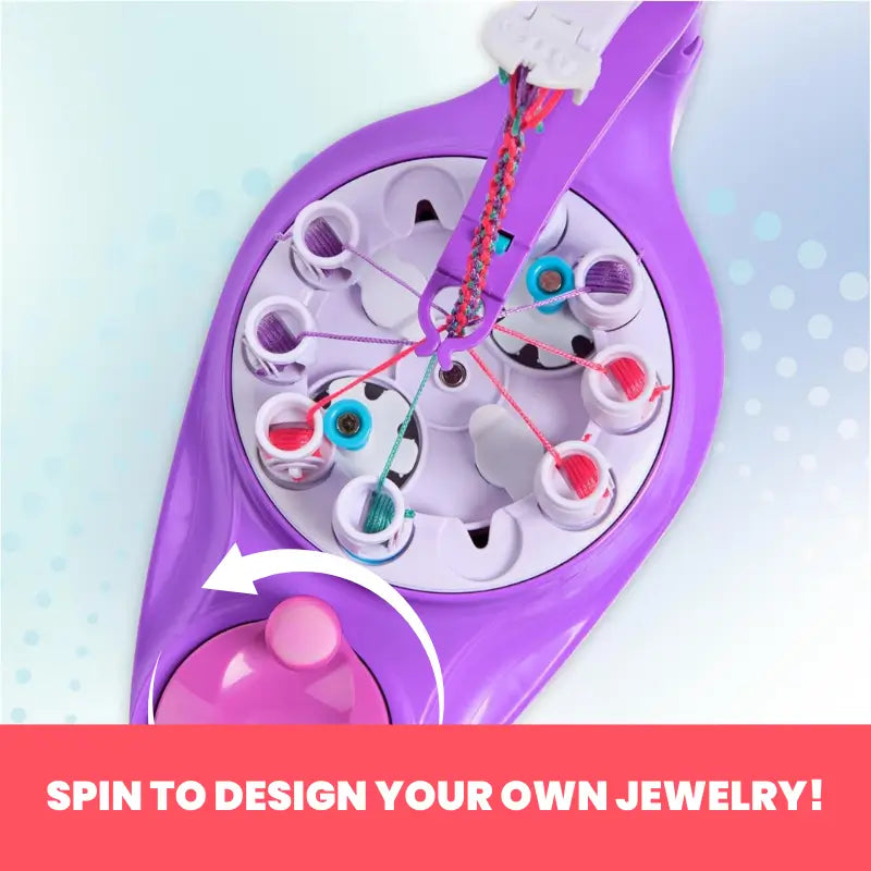 Bracelet & Necklace Braiding Machine – DIY Friendship Jewelry Kit | CRIATIVAE