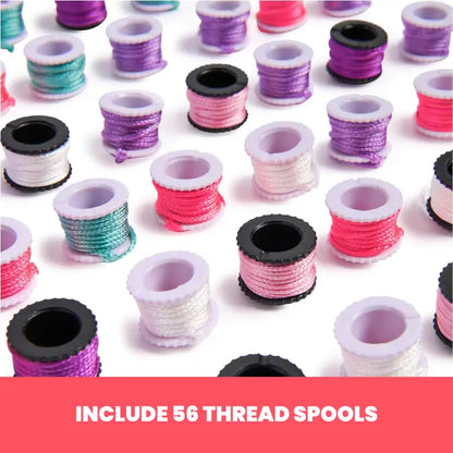 Bracelet & Necklace Braiding Machine – DIY Friendship Jewelry Kit | CRIATIVAE