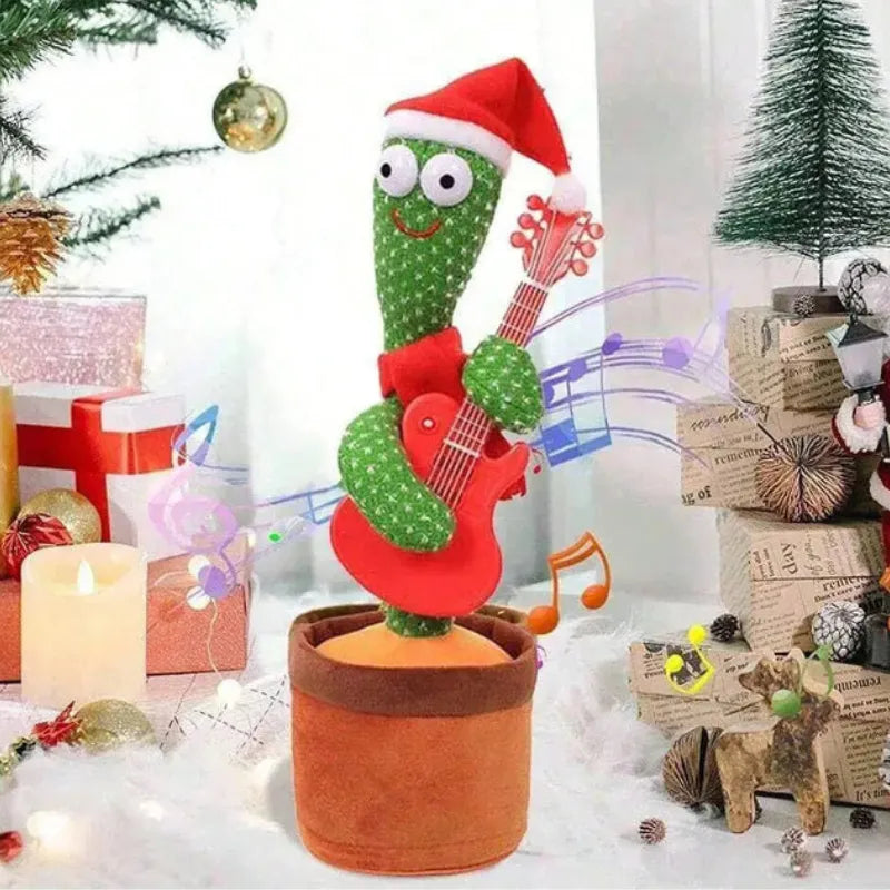 Talking Dancing Cactus Plush Toy for Babies & Toddlers – Interactive Musical Plush with Sound Imitation & Sensory Stimulation | CRIATIVAE