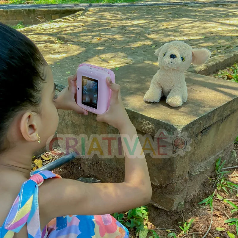 CamKids Instant Print Camera for Kids – Creative Photo Fun & Memories | CRIATIVAE