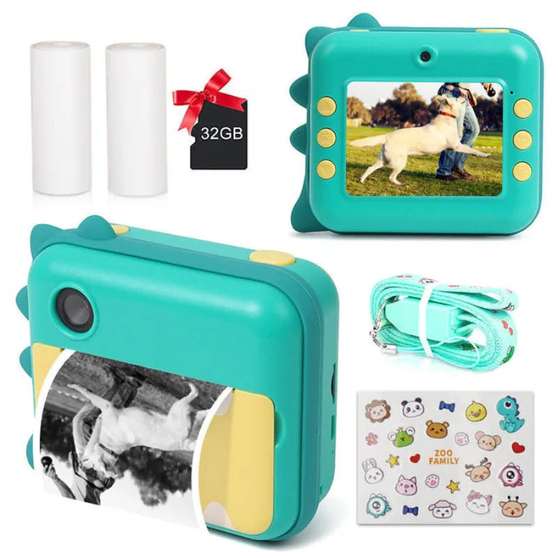 CamKids Instant Print Camera for Kids – Creative Photo Fun & Memories | CRIATIVAE