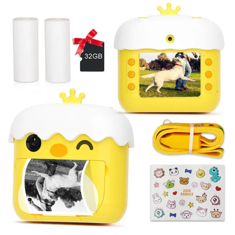 CamKids Instant Print Camera for Kids – Creative Photo Fun & Memories | CRIATIVAE