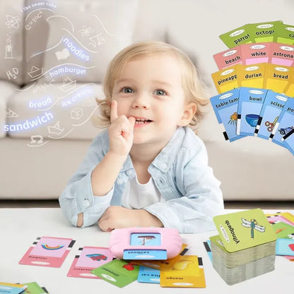 Talking Flashcards for Toddlers - 224 Words Speech Therapy & Educational Learning Toys | CRIATIVAE