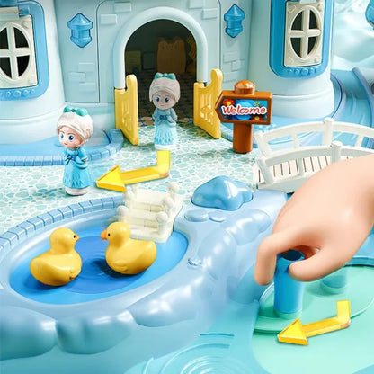 Magnetic Princess Castle Puzzle – Creative Educational Toy for Girls 3+ | CRIATIVAE