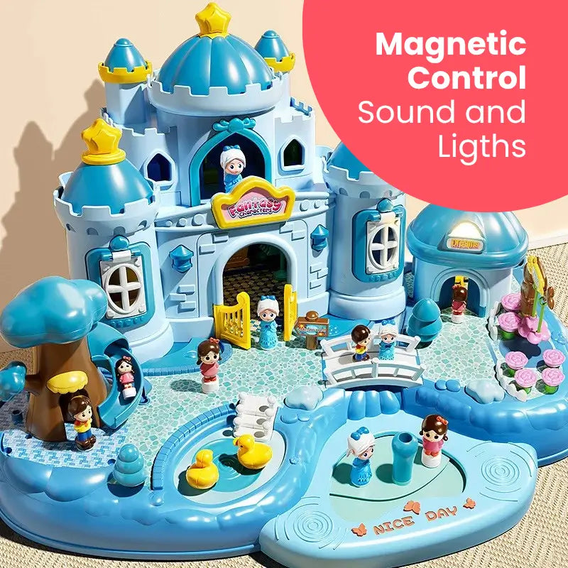 Magnetic Princess Castle Puzzle – Creative Educational Toy for Girls 3+ | CRIATIVAE