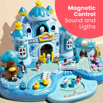 Magnetic Princess Castle Puzzle – Creative Educational Toy for Girls 3+ | CRIATIVAE