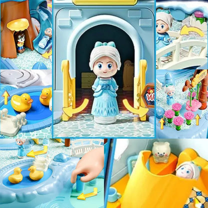 Magnetic Princess Castle Puzzle – Creative Educational Toy for Girls 3+ | CRIATIVAE