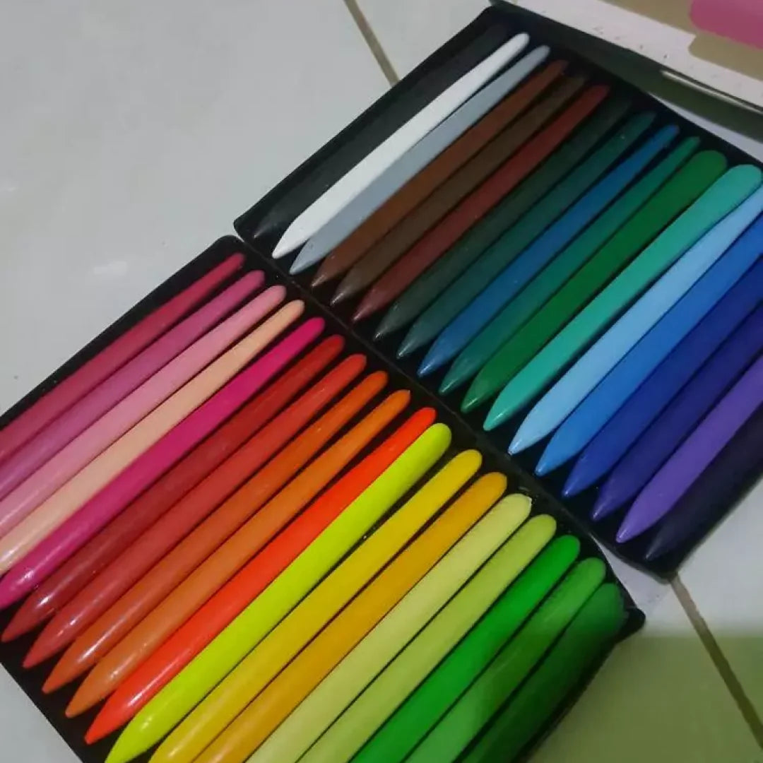 Clean Crayons Criativae - Mess Free Triangle Crayons for Kids