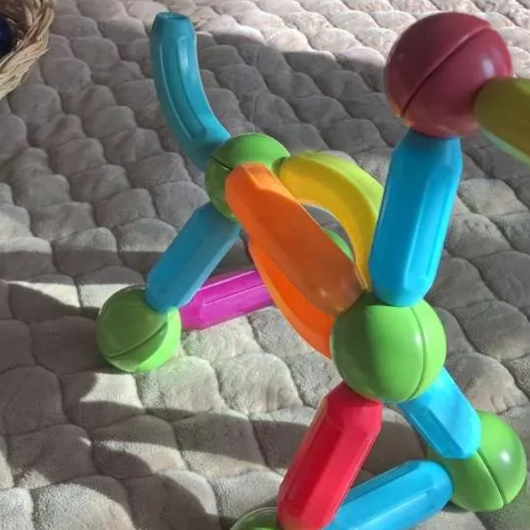 Magna Kids Criativae - Magnetic Sticks and Balls Building Set