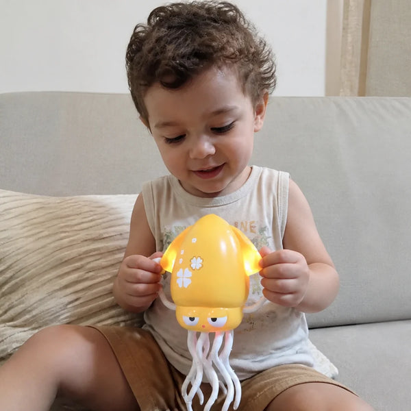 Lulita Pop Criativaê - Walking, Dancing Light-Up Squid Toy