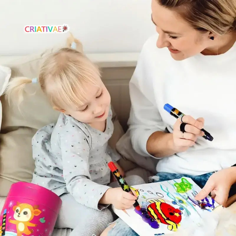 Criativae Jumbo Twistable Crayons – Bright Colors, Happy Hands! | CRIATIVAE