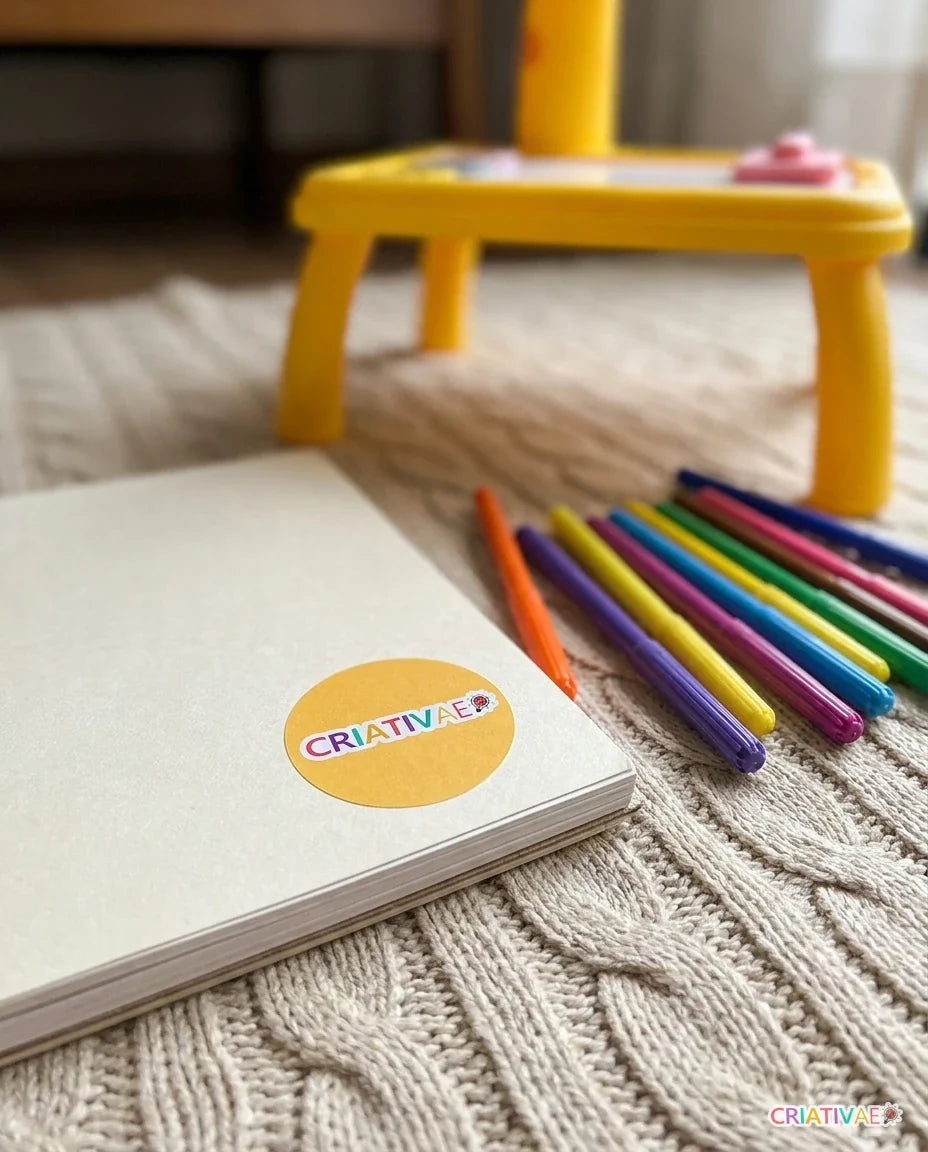 Table Kids Criativae - Kids Drawing Projector Table
